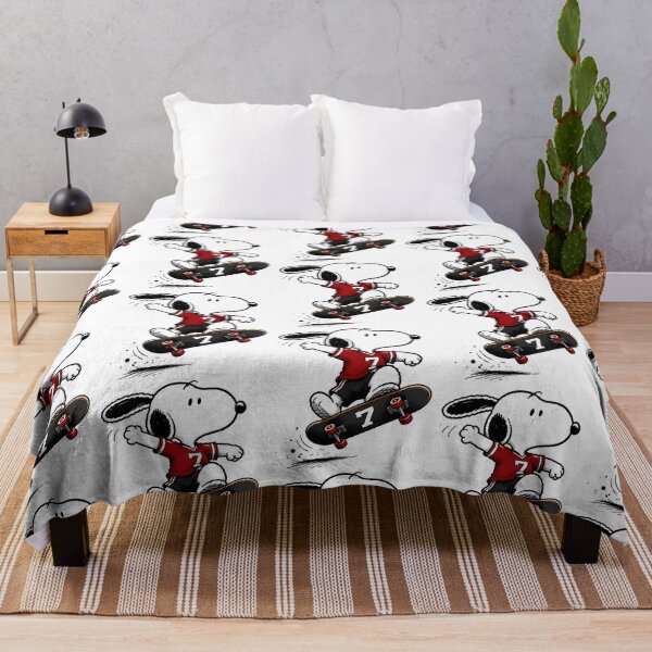 Item preview, Snoopy Catching Air designed and sold by glendahabi.