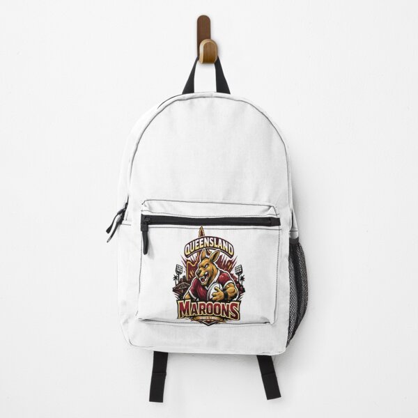 Item preview, Queensland Maroons Rugby League Mascot Vintage Graphic designed and sold by CatLovers Studio.