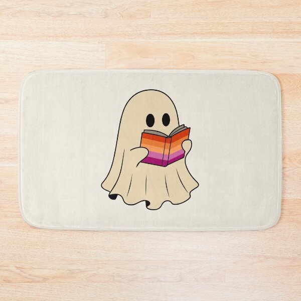 Item preview, Lesbian Halloween Ghost Reading Book designed and sold by Cannaxes Studio.