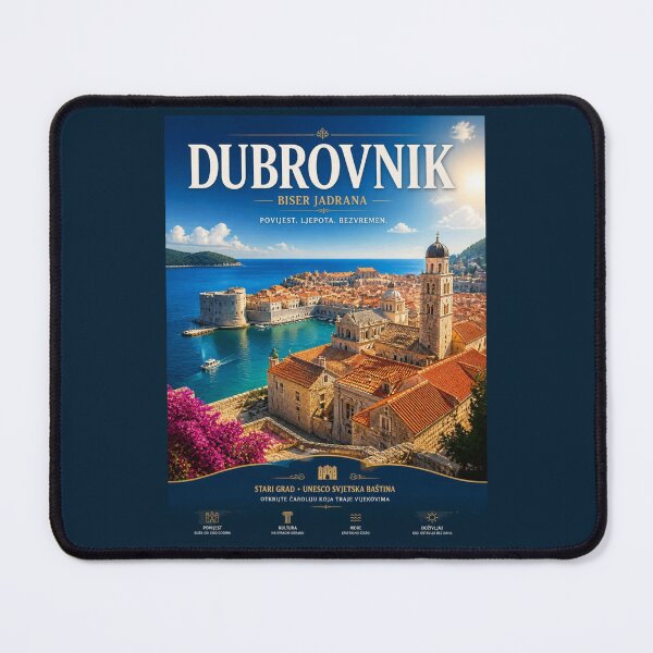 Item preview, Vintage Dubrovnik - Croatia Poster designed and sold by GoodOldVintage.