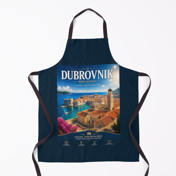 Item preview, Vintage Dubrovnik - Croatia Poster designed and sold by GoodOldVintage.
