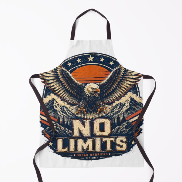 Item preview, No Limits Eagle Vintage Design designed and sold by CodePaws Creations.