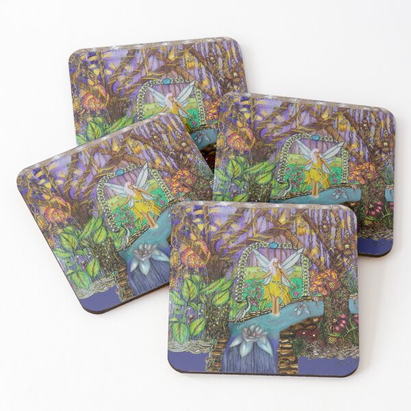 Item preview, Fairy at the Enchanted Waters designed and sold by LorieFossaArt.