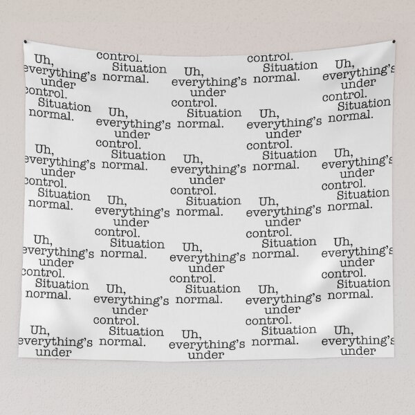 Item preview, Star Wars Quotes - Situation Normal designed and sold by DeclaneHawk.
