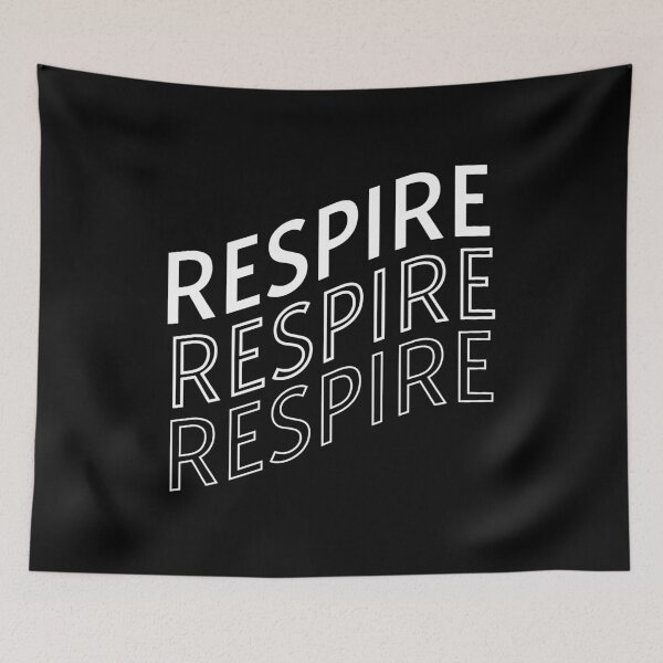 Item preview, Respire Breathe Mindful French Wellness Design designed and sold by AntiqueImages.