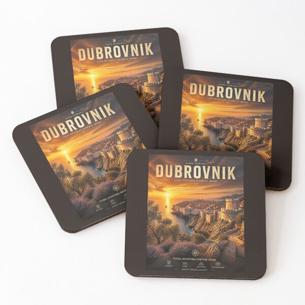 Item preview, Vintage Dubrovnik - Croatia Poster designed and sold by GoodOldVintage.