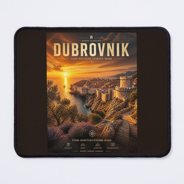 Item preview, Vintage Dubrovnik - Croatia Poster designed and sold by GoodOldVintage.
