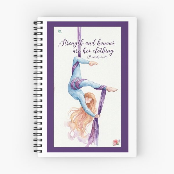 Artikelvorschau, Bibelvers beim Aerial Silks entworfen und verkauft von LostGirl049.