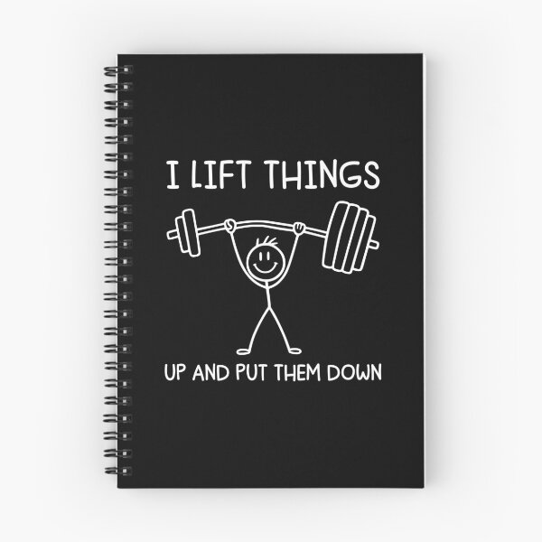 Item preview, I Lift Things up and Put Them Down Funny Lifting Pump Cover Gym Humor designed and sold by gunaone-design.