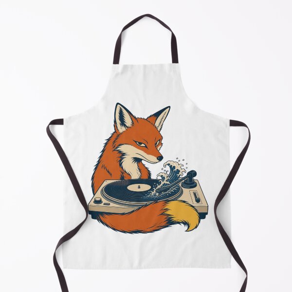 Item preview, Fox Trax Japanese Fox DJ Turntable designed and sold by MOSIDRIP™.