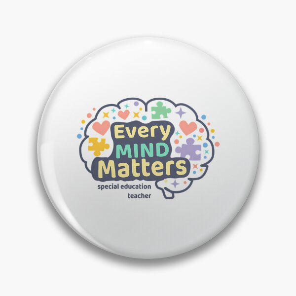 Item preview, Special Education Teacher Every Mind Matters designed and sold by mabry-jenaez.