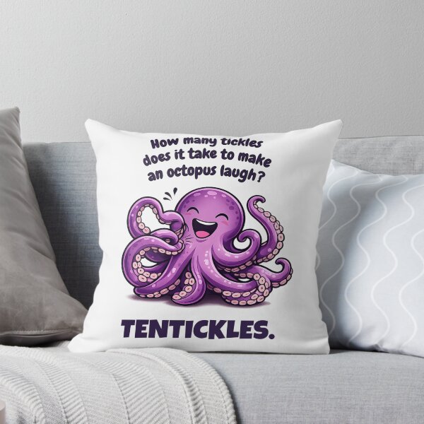 Item preview, Tentickles Octopus Pun | Cute Dad Joke designed and sold by PuniverseDesign.