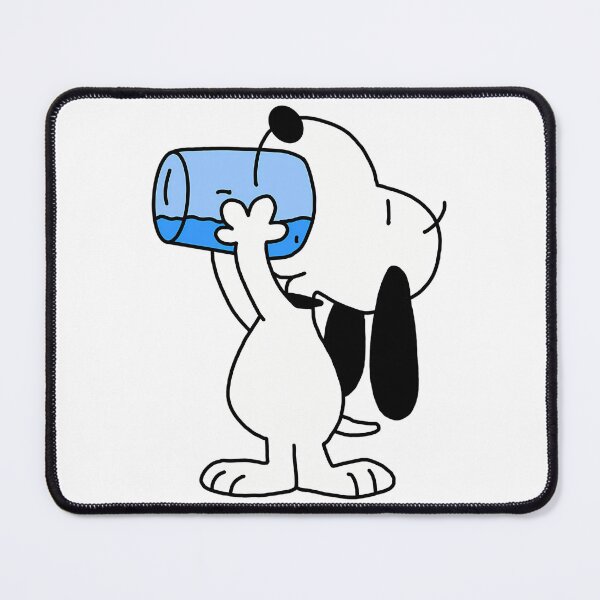 Item preview, Snoopy Drinking Water designed and sold by glendahabi.