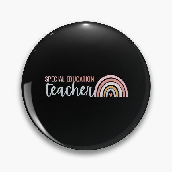 Item preview, Special Education Teacher Pastel Rainbow designed and sold by mabry-jenaez.