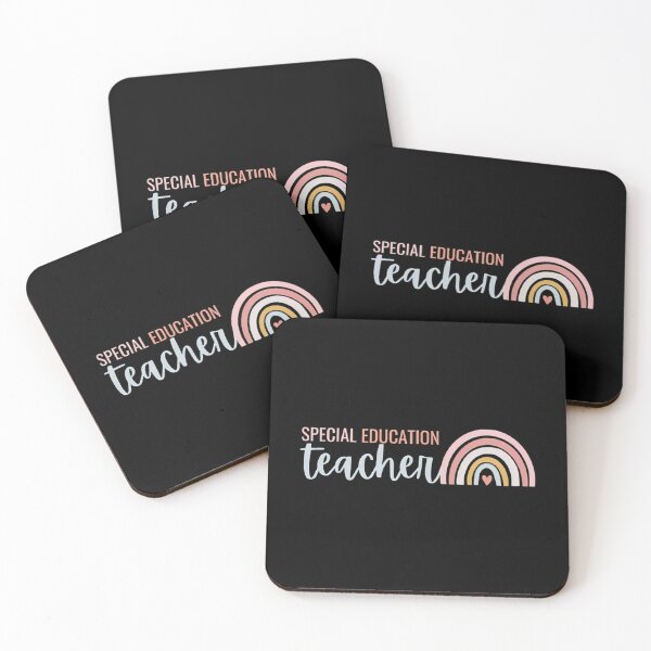 Item preview, Special Education Teacher Pastel Rainbow designed and sold by mabry-jenaez.