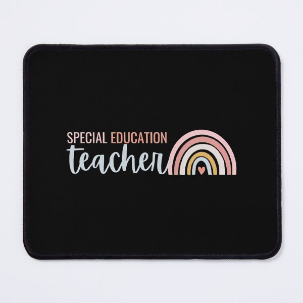 Item preview, Special Education Teacher Pastel Rainbow designed and sold by mabry-jenaez.