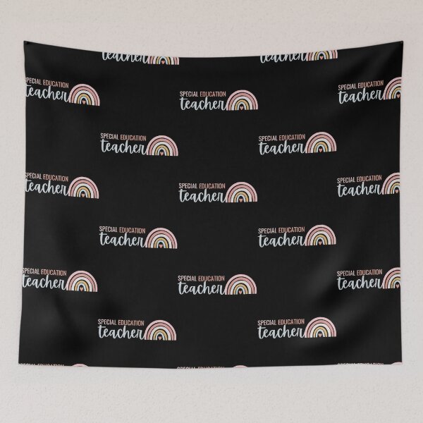Item preview, Special Education Teacher Pastel Rainbow designed and sold by mabry-jenaez.