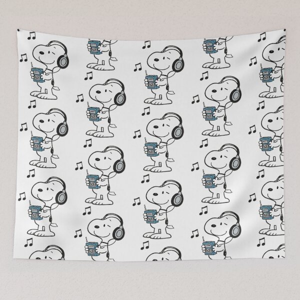 Item preview, Snoopy Grooves To The Beat designed and sold by glendahabi.