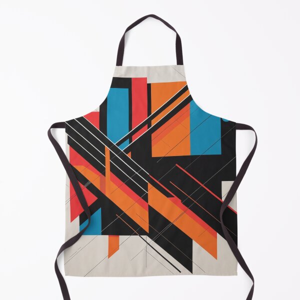 Item preview, Abstract Geometric Constructivist Art | Bauhaus Modern Shapes | Bold Color Architectural Design designed and sold by semenol.