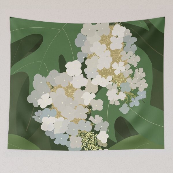 Item preview, White Hydrangea  designed and sold by JulesGoyco.