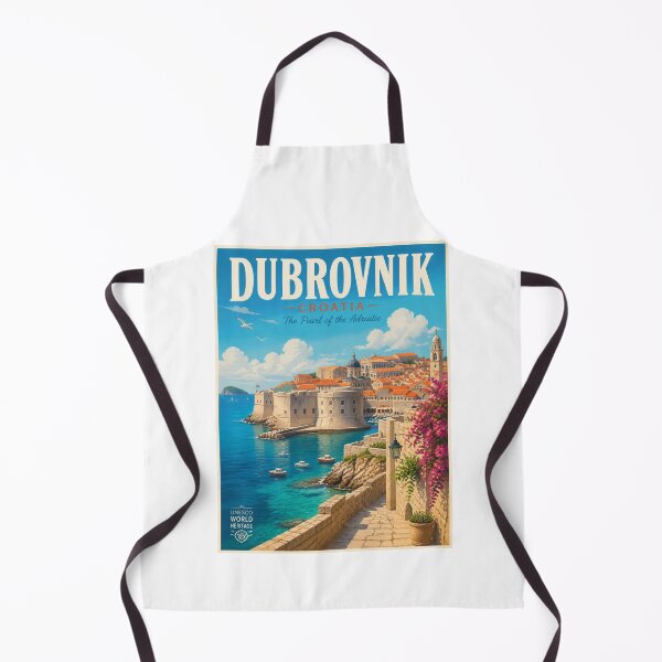 Item preview, Vintage Dubrovnik - Croatia Poster designed and sold by GoodOldVintage.