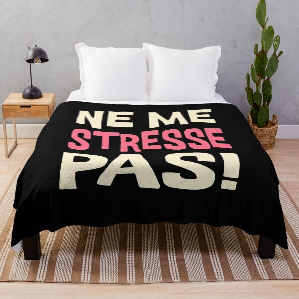 Item preview, Ne Me Stresse Pas French Don't Stress Me designed and sold by AntiqueImages.