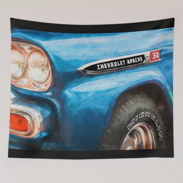 Item preview, 1959 Bue Chevy Pick Up Truck Apache Series designed and sold by RichFrancoCars.