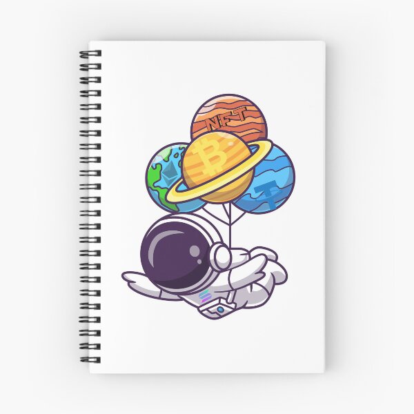 Item preview, Astro Balloon Planets designed and sold by Crypto-NFT22.