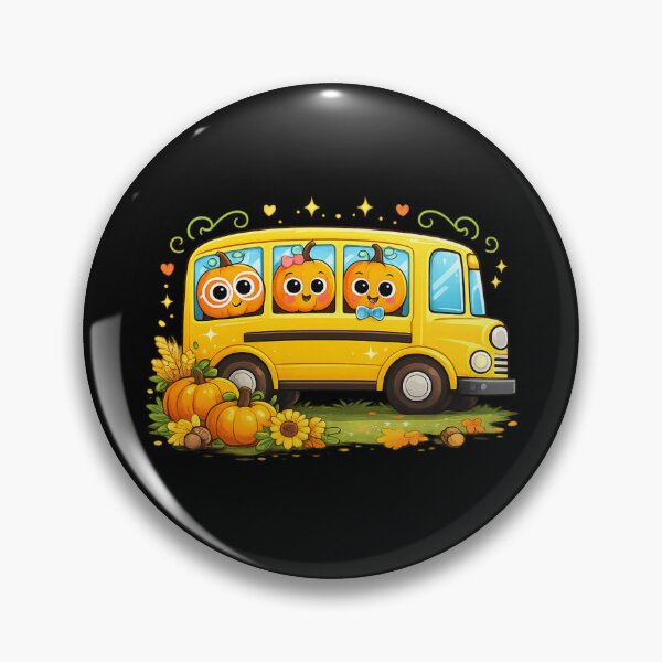 Item preview, School Bus Driver Pumpkin Gift Fall Bus Art designed and sold by Corvoria.