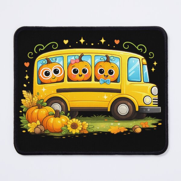 Item preview, School Bus Driver Pumpkin Gift Fall Bus Art designed and sold by Corvoria.