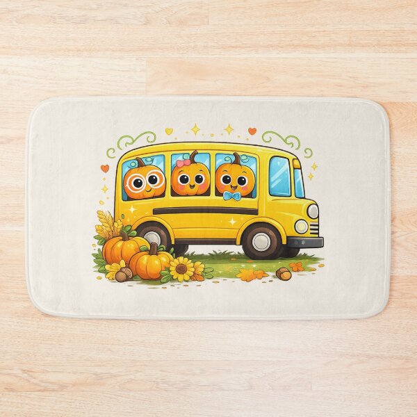 Item preview, School Bus Driver Pumpkin Gift Fall Bus Art designed and sold by Corvoria.