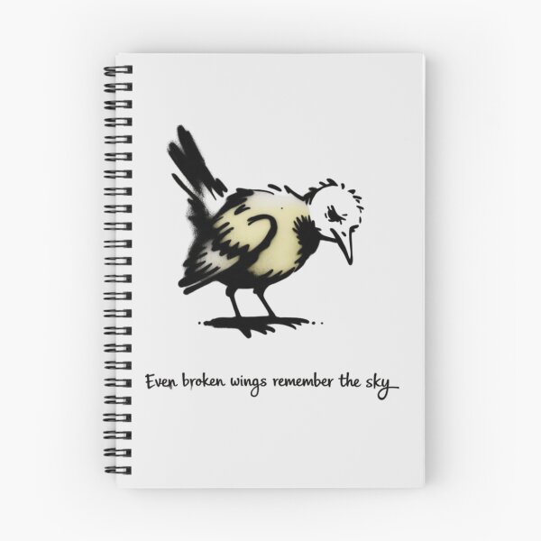 Item preview, Banksy - even broken wings remember the sky designed and sold by 123ks.