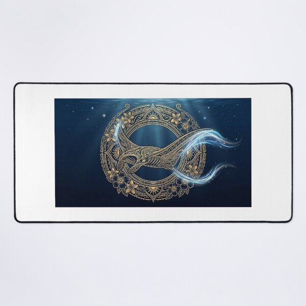 Item preview, Manta Ray Blue Luminous Glow designed and sold by Hawaii26.