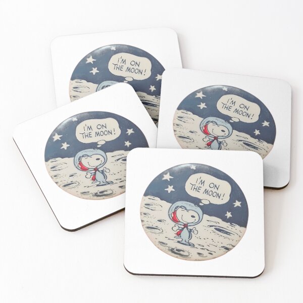 Item preview, Snoopy On The Moon designed and sold by glendahabi.