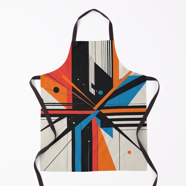 Item preview, Modern Bauhaus Geometric Abstract | Constructivist Lines & Bold Color Pattern designed and sold by semenol.