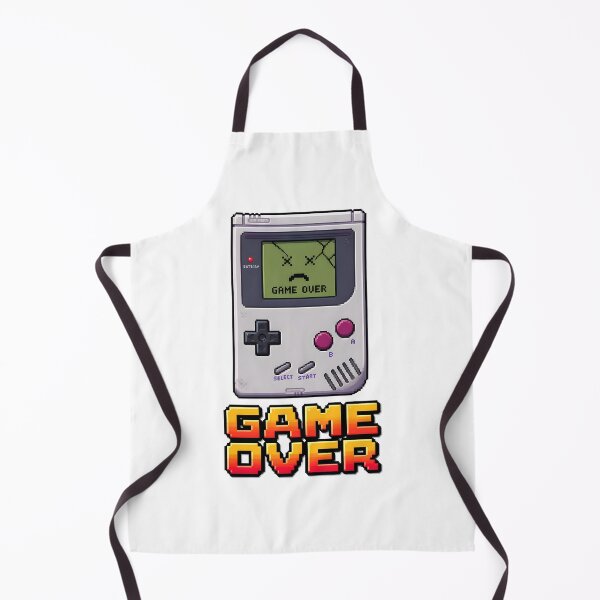 Item preview, Retro Handheld Game Console Game Over Pixel Art designed and sold by crazyhome.
