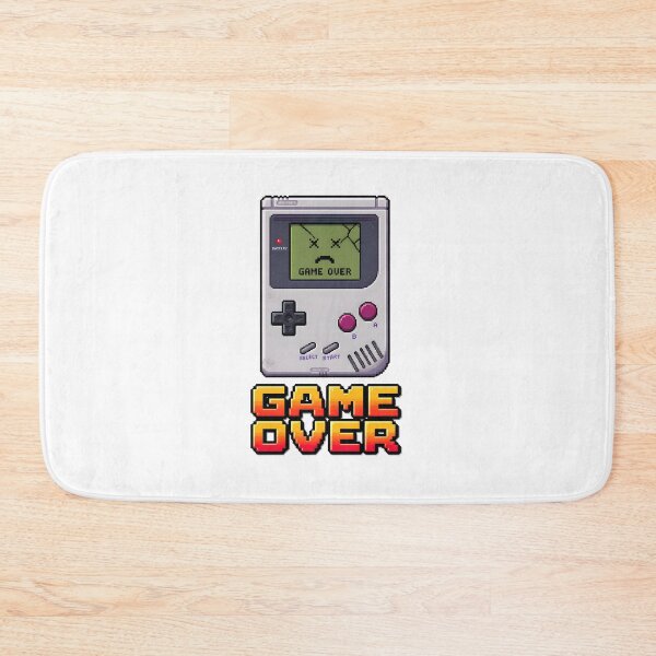 Item preview, Retro Handheld Game Console Game Over Pixel Art designed and sold by crazyhome.