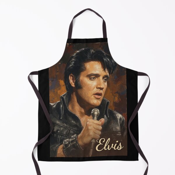 Item preview, Elvis Presley '68 Comeback Vintage Portrait Art designed and sold by ElvisVintagePosters.