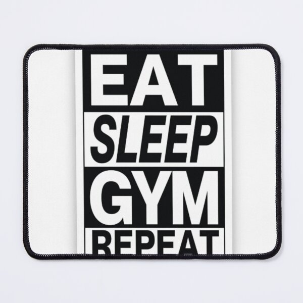 Item preview, Eat Sleep Gym Repeat – The Fitness Lifestyle designed and sold by Kushwaha18.