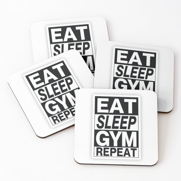 Item preview, Eat Sleep Gym Repeat – The Fitness Lifestyle designed and sold by Kushwaha18.