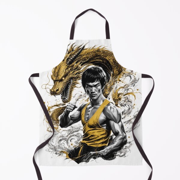 Item preview, Bruce Lee Golden Dragon Martial Arts Tribute designed and sold by Fashvora.