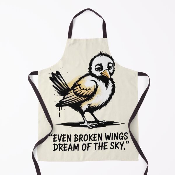 Item preview, Banksy Bird - Even broken wings dream of the sky designed and sold by 123ks.