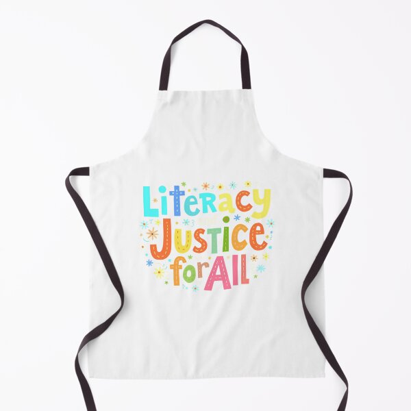 Item preview, Literacy And Justice Colorful Inspirational Quote designed and sold by bondsjeffreyss.
