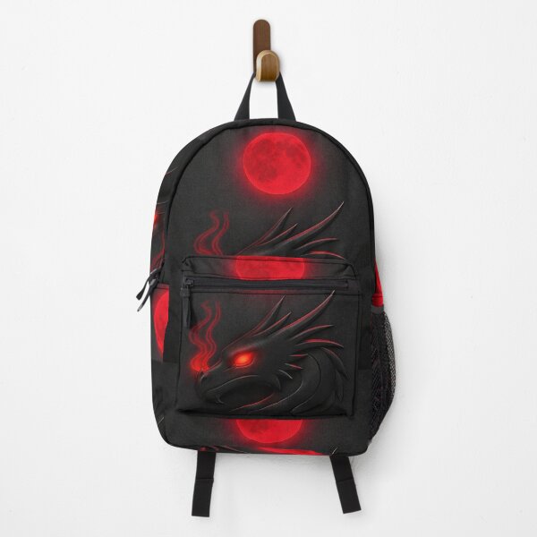 Item preview, Fiery Dragon Moon - Symmetrical Glow Design designed and sold by Rocket&Stars.