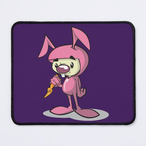 Item preview, Hungry Pink Bunny | Cute Kawaii Rabbit Graphic Design designed and sold by MerlinWear.
