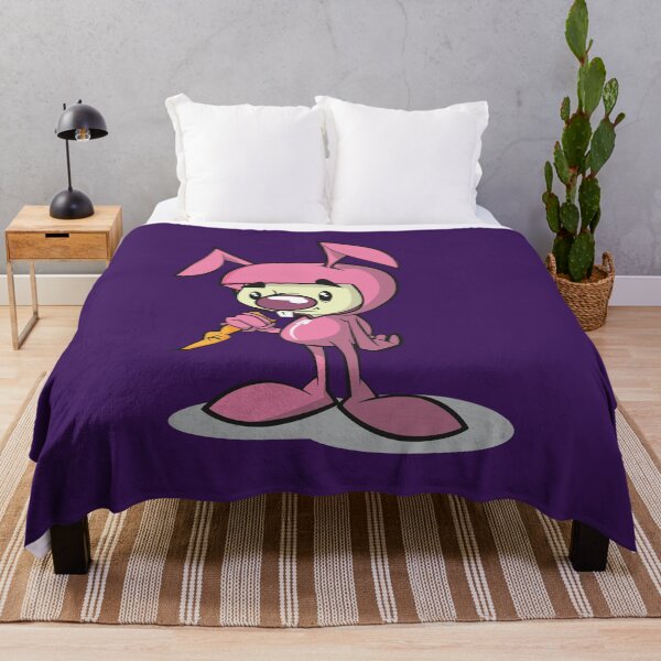 Item preview, Hungry Pink Bunny | Cute Kawaii Rabbit Graphic Design designed and sold by MerlinWear.