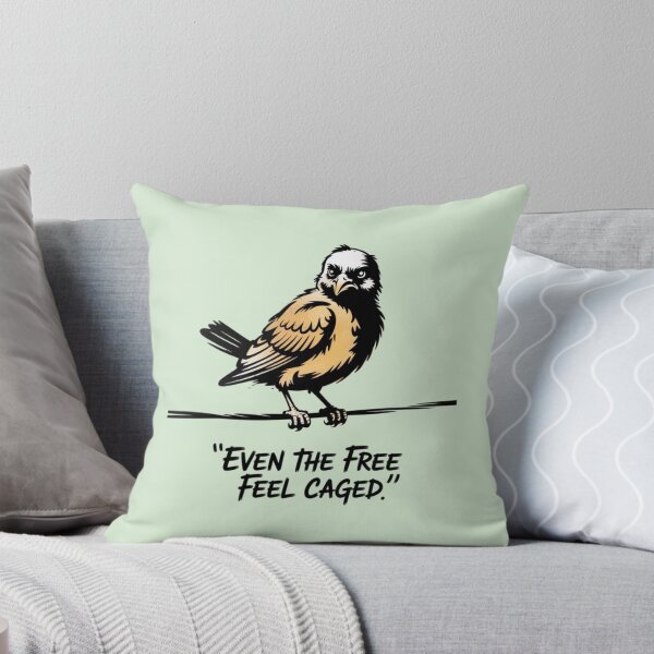 Item preview, Banksy bird - even the free feel caged designed and sold by 123ks.