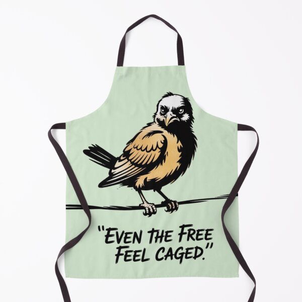 Item preview, Banksy bird - even the free feel caged designed and sold by 123ks.