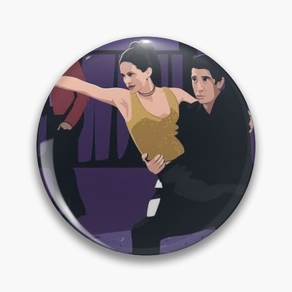 Item preview, Monica And Ross Break Dance designed and sold by ItsAllYellow.