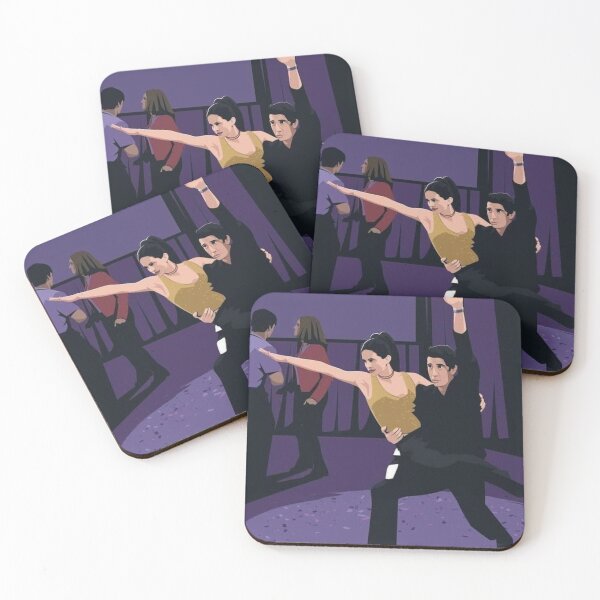 Item preview, Monica And Ross Break Dance designed and sold by ItsAllYellow.